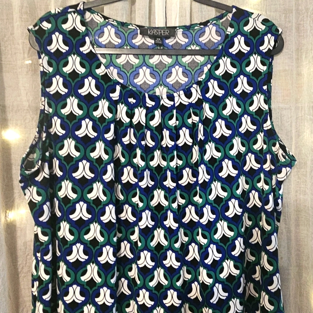 Kasper Dress Tank Top 2X